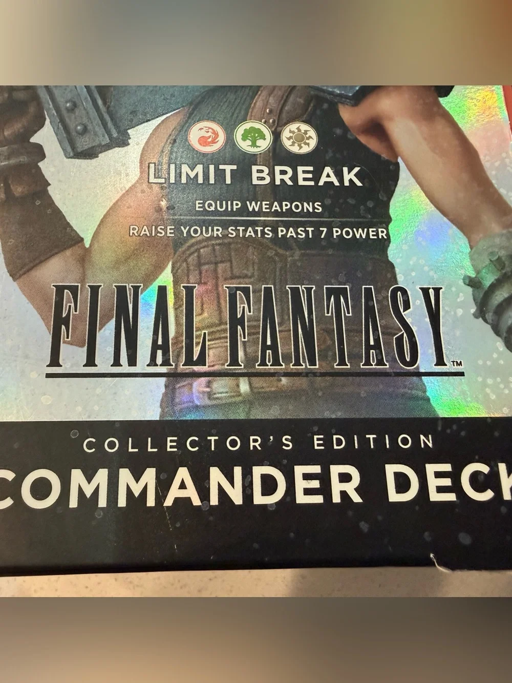 Magic: The Gathering Final Fantasy Limit Break Commander Deck - Green/Red/White
